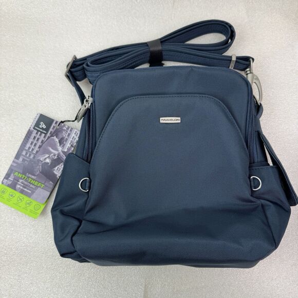 Travelon Anti-Theft Cut Resistant Classic Nylon Travel Crossbody Bag